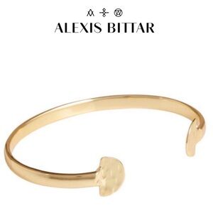 Alexis Bittar Solanales Gold Vermeil Open Cuff